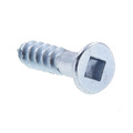 Prime-Line Wood Screw, Flat Head, Square Drive #8 X 3/4in Zinc Plated Steel 50PK 9202024